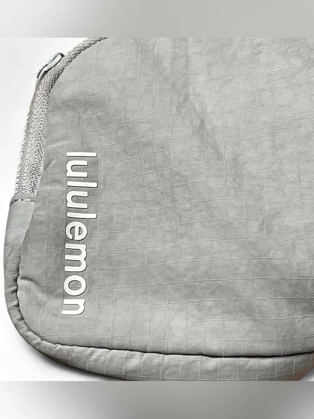 Lululemon Everywhere Mini Belt Bag Fanny Pack Gray Ripstop Adjustable